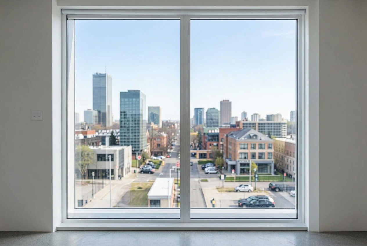 Fenster und Glasflächen – nach der Reinigung